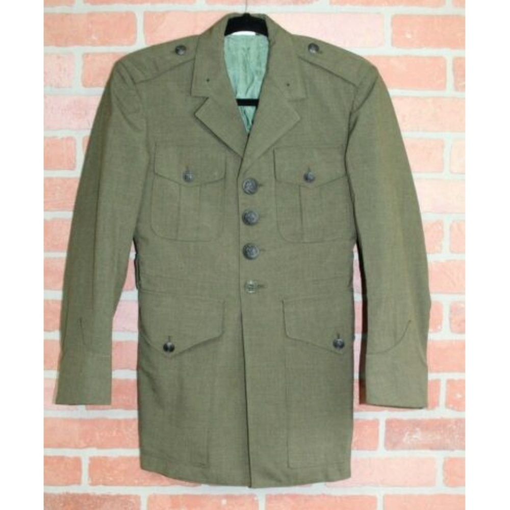 Jay Dee Vtg Army Air Force Military Jacket Sz XS